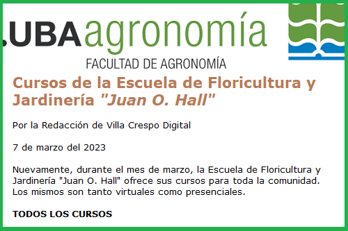 AGRONOMIA CURSOS